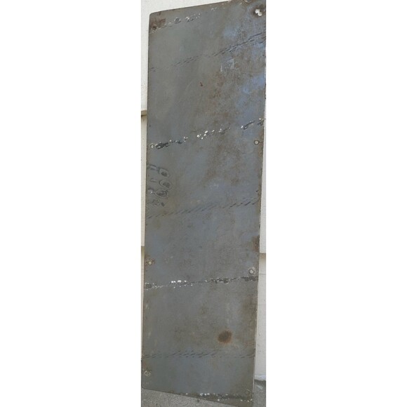 Vintage Canada Drink Dry 1930s Original Sign 7”x 24” Dated 6-41 Metal - Picture 4 of 4